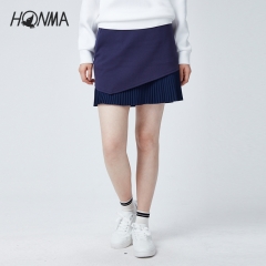 HONMA 高尔夫女装短裙时尚简约不规则有型显腿长日常运动